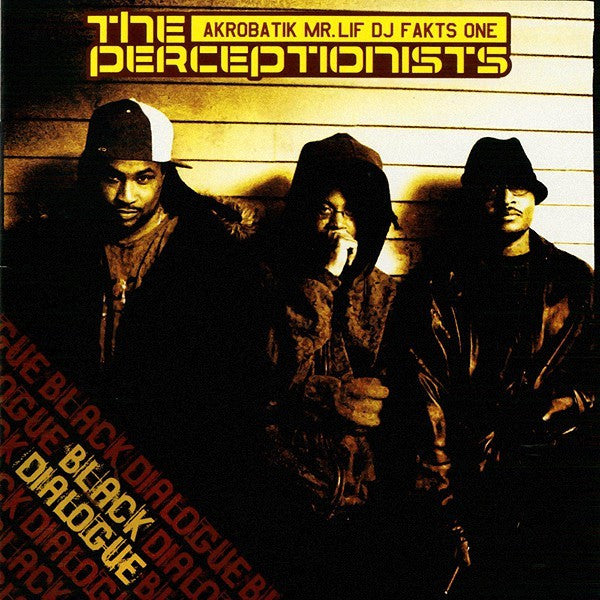 The Perceptionists - Black Dialogue - VG+ 2 Lp Set 2005 USA Original Press (With Insert Sheet) - Hip Hop