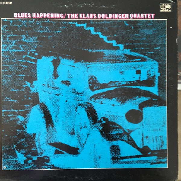 Klaus Doldinger Quartet ‎– Blues Happening - VG+ Lp Record 1969 Pacific Jazz USA Vinyl - Jazz / Hard Bop / Modal - Shuga Records