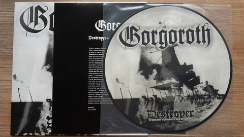 Gorgoroth ‎– Destroyer Or About How To Philosophize With The Hammer - New Lp Record 2017 Soulseller Netherlands Import Picture Disc Vinyl - Black Metal