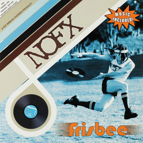 NOFX - Frisbee - New Vinyl Record 2009 Fat Wreck Chords LP- Punk Rock
