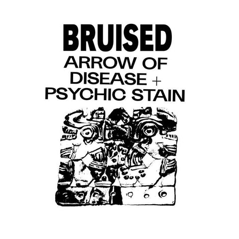 Bruised - Arrow Of Disease / Psychic Stain - New 7" Single 2019 Randy Records USA - Chicago, IL Punk / Garage
