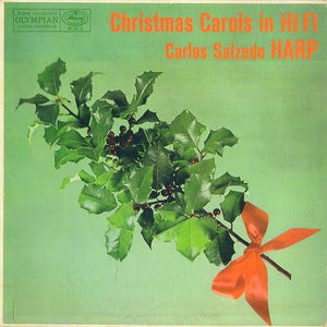 Carlos Salzedo ‎– Christmas Carols In Hi Fi: Carlos Salzedo Harp - Mint- Lp Record 1956 Mercury USA Mono Vinyl - Holiday - Shuga Records