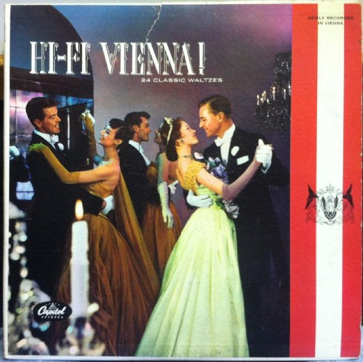 Wiener Volksopernorchester ‎– Hi Fi Vienna! 24 Classic Waltzes - VG+ 2 Lp Record Capitol USA Vinyl - Classical - Shuga Records