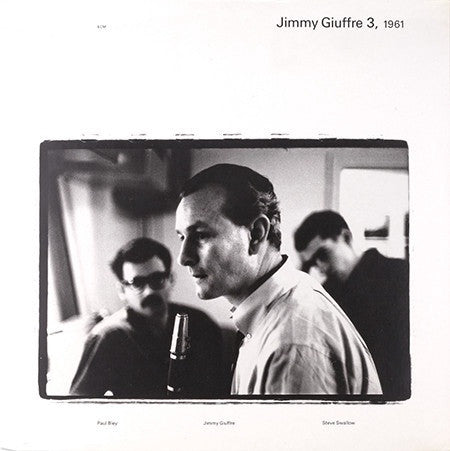 Jimmy Giuffre 3 ‎– 1961 (1992) - New 2 Lp Record 2018 ECM German Import Vinyl - Free Jazz
