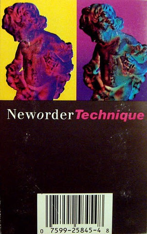 New Order ‎– Technique - Used Cassette 1989 Qwest USA Tape - Synth Pop
