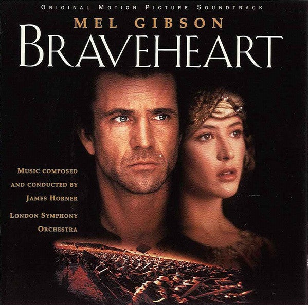 James Horner Performed By The London Symphony Orchestra ‎– Braveheart (Original Motion Picture) - New 2 Lp Record 2017 Europe Import 180 Gram Vinyl & Download - Soundtrack / Score - Shuga Records