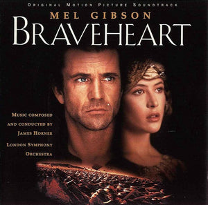 James Horner Performed By The London Symphony Orchestra ‎– Braveheart (Original Motion Picture) - New 2 Lp Record 2017 Europe Import 180 Gram Vinyl & Download - Soundtrack / Score