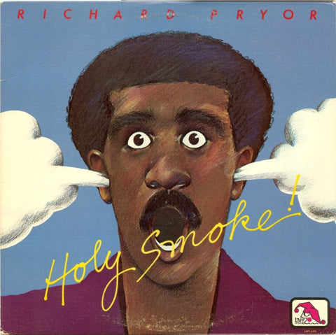 Richard Pryor ‎– Holy Smoke - VG+ LP Record 1976 Laff USA Vinyl - Comedy