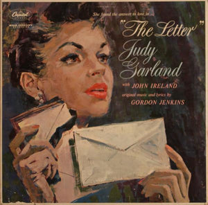 Judy Garland With John Ireland – The Letter - VG Lp Record 1959 USA Mono (w/ letter) Original Vinyl - Pop / Vocal