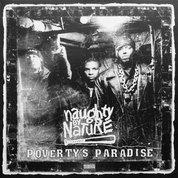 Naughty By Nature - Poverty's Paradise - VG+ (Poor Cover) 1995 USA Original Press - Hip Hop