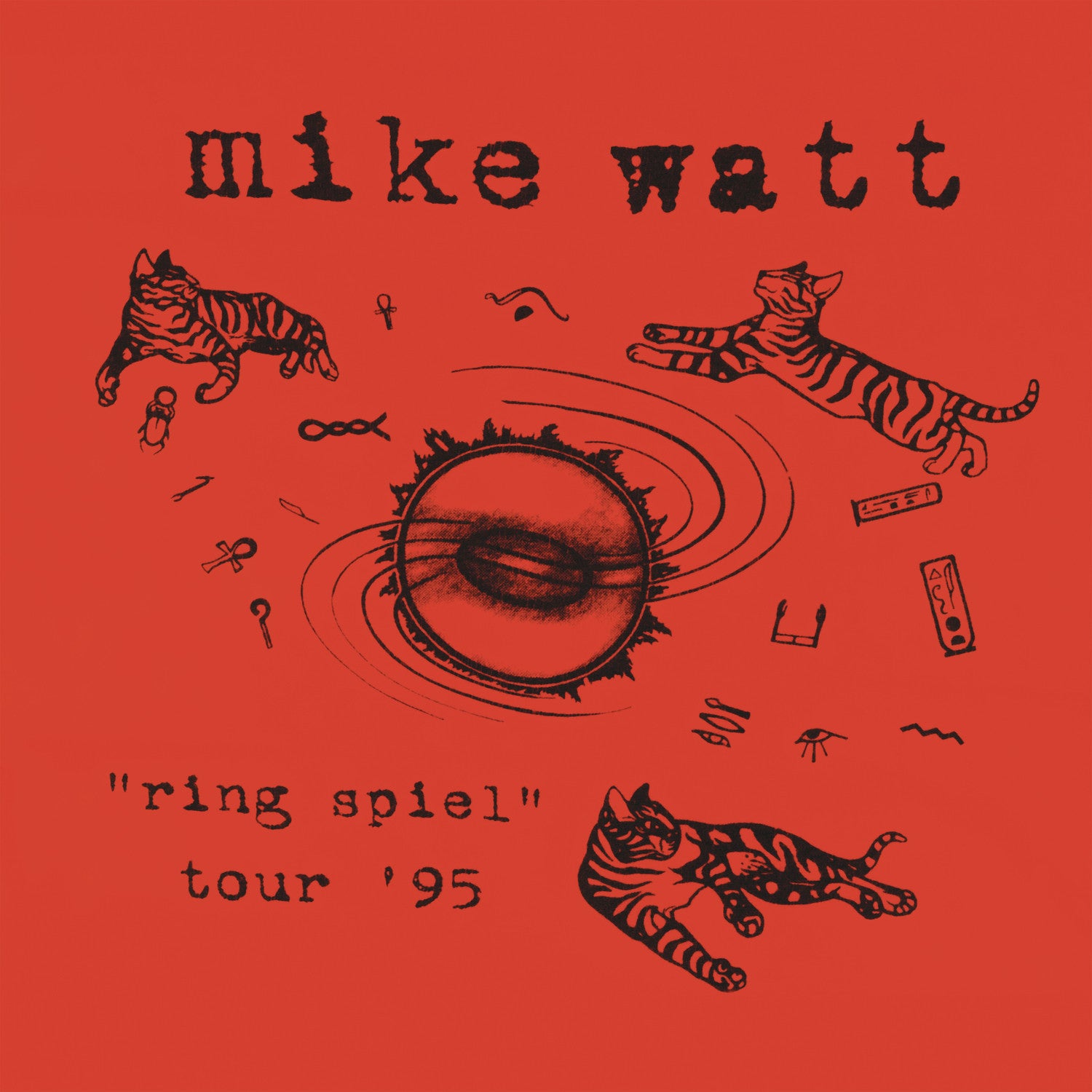 Mike Watt - Ring Spiel Tour 95 - New 2 LP Record 2016 Columbia Europe Vinyl - Punk Rock / Post-Punk - Shuga Records