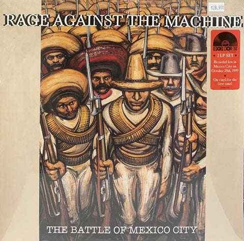 Rage Against The Machine ‎– The Battle Of Mexico City (2000) - New 2 LP Record Store Day 2021 Epic USA Red & Green Vinyl - Rock / Funk Metal
