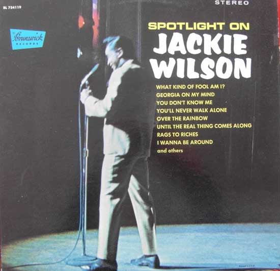 Jackie Wilson ‎– Spotlight On - VG+ Lp Record 1966 Brunswick USA Original Vinyl - Soul - Shuga Records