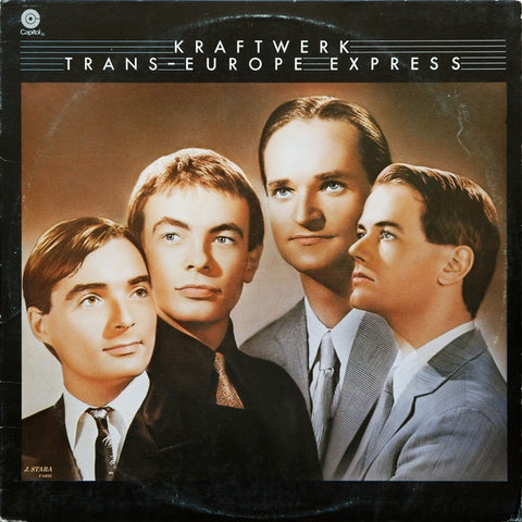 Kraftwerk ‎– Trans-Europe Express - Mint- LP Record 1977 Capitol USA Orange Label Vinyl - Rock / Electro / Synth-pop