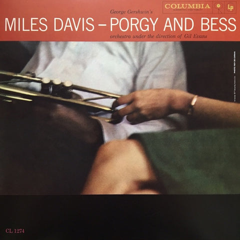 Miles Davis ‎– Porgy And Bess (1959) - New LP Record 2012 Columbia Mono 180 Gram Vinyl - Big Band / Modal
