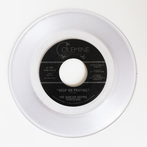The Harlem Gospel Travelers – Fight On! - New 7" Single Record 2021 Colemine Clear Vinyl - Gospel