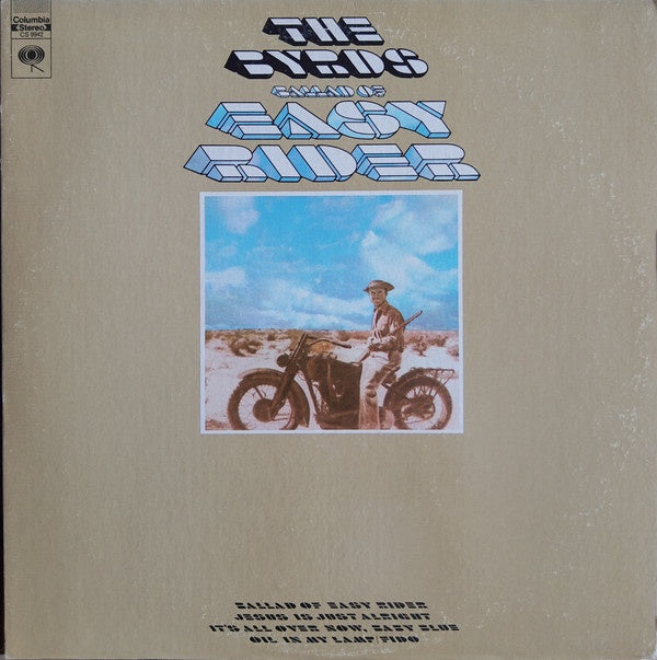 The Byrds ‎– Ballad Of Easy Rider - VG+ Lp Record 1969 CBS USA Original 360 Label Vinyl - Classic Rock / Country Rock - Shuga Records