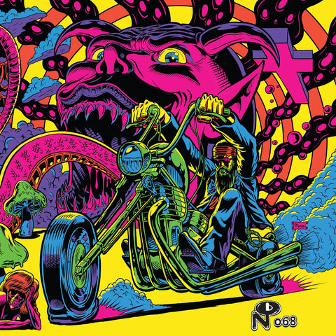 Various ‎– Warfaring Strangers: Acid Nightmares - New 2 LP Record 2017 Numero USA Neon Purple Vinyl - Hard Rock / Psychedelic Compilation