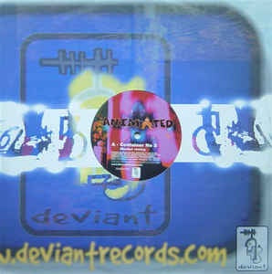 Animated ‎– Container No 2 - VG+ 12" Single Record 2001 UK Vinyl - House - Shuga Records