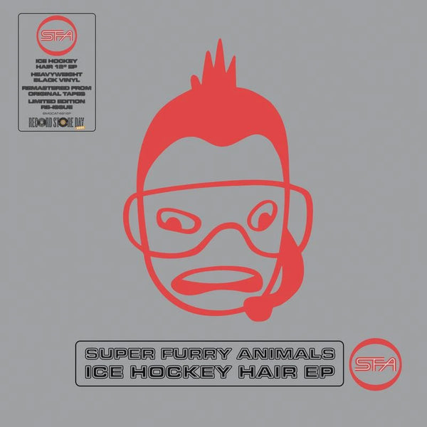 Super Furry Animals ‎– Ice Hockey Hair EP (1998) - New EP Record Store Day 2021 BMG RSD Europe Import Vinyl - Psychedelic Rock / Indie Rock - Shuga Records