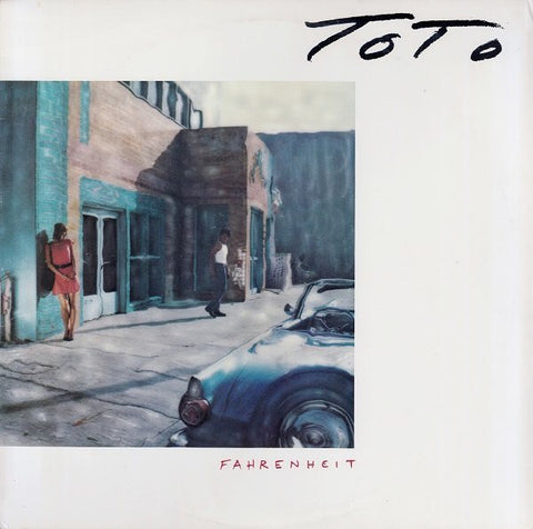 Toto ‎– Fahrenheit VG+ LP Record 1986 Columbia USA - Pop Rock