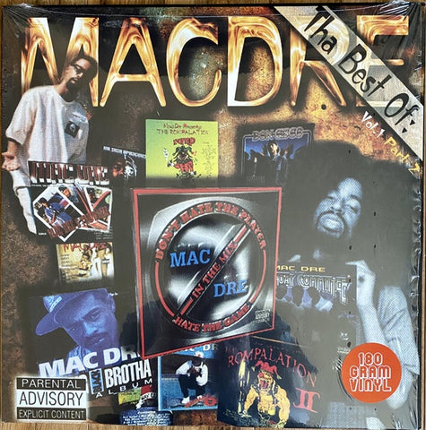 Mac Dre ‎– Tha Best Of Mac Dre Vol. 1 Part 2 - New 2 LP Record 2019 Thizz Entertainment 180 gram Vinyl - Hip Hop