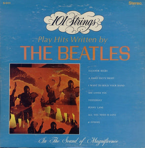 101 Strings ‎– Play Hits Written By The Beatles - Mint- Lp Record 1968 Stereo USA Original Vinyl -  Easy Listening / Jazz