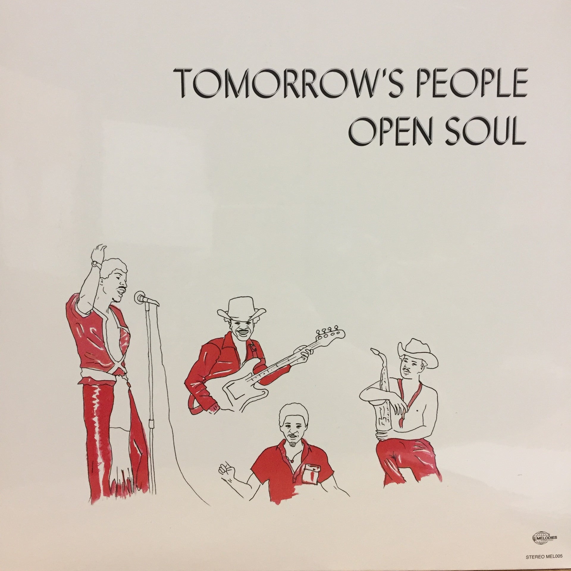 Tomorrow's People ‎– Open Soul (1976) - New Vinyl Record 2017 Melodies International Reissue (Limited Edition UK Import) - Funk / Soul
