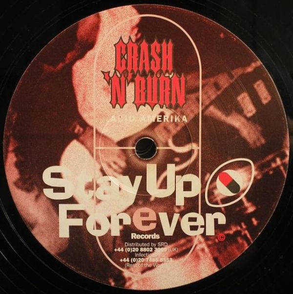 Crash 'N' Burn ‎– Acid Amerika / Return Of The Son Of Santa Pod - VG+ 12" Single Record 2001 Stay Up Forever UK Import Vinyl - Techno / Acid