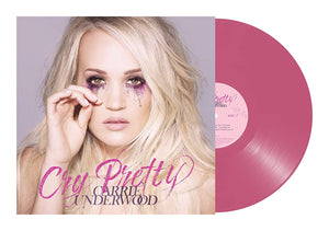Carrie Underwood - Cry Pretty - New Vinyl Lp 2018 Capitol Limited Edition Pink Vinyl with Gatefold Jacket - Country / Game On