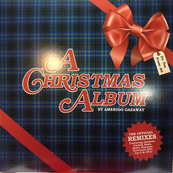 Amerigo Gazaway ‎– A Christmas Album - New Lp Record 2020 Soul Mates USA Red Vinyl - Hip Hop / Mashup / Funk - Shuga Records