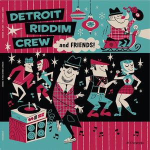 Detroit Riddim Crew ‎– Detroit Riddim Crew And Friends - New Lp Record Jump Up! USA Colored Vinyl - Holiday / Ska