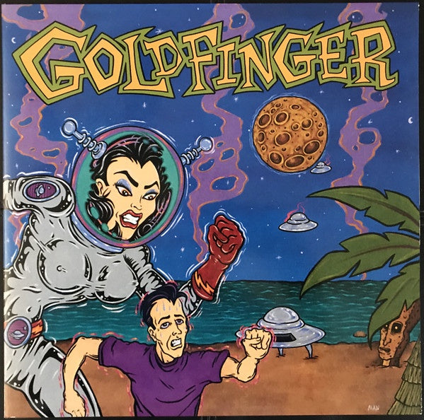 Goldfinger ‎– Goldfinger (1996) - New LP Record 2018 SRC Sony USA Lavender & Blue Split Vinyl - Rock / Punk / Ska