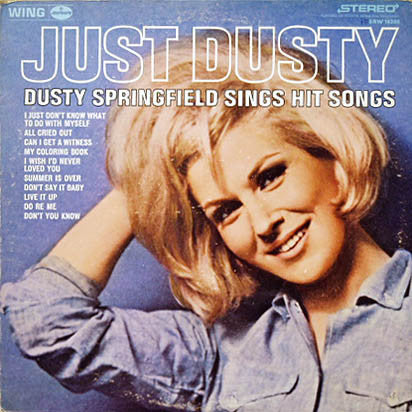 Dusty Springfield - Just Dusty (1964) - VG+ 1968 Mercury Wing USA Vinyl - Soul
