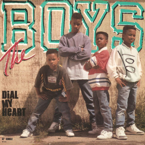 The Boys - Dial My Heart - VG+ 12" Single Record 1988 USA Motown - RnB /S wing