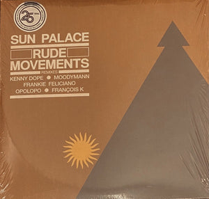 Sun Palace ‎– Rude Movements Remixes - New 2 LP Record 2021 BBE Europe Import Vinyl - Electronic / Disco / House / Funk