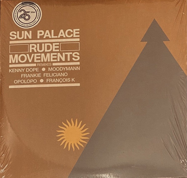 Sun Palace ‎– Rude Movements Remixes - New 2 LP Record 2021 BBE Europe Import Vinyl - Electronic / Disco / House / Funk - Shuga Records