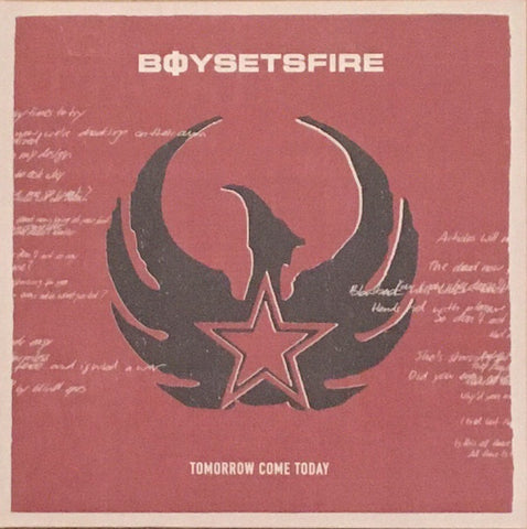 Boysetsfire - Tomorrow Come Today (2003) - New LP Record 2019 Craft 25th Anniversary of BSF Limited Edition Vinyl - Emo / Hardcore