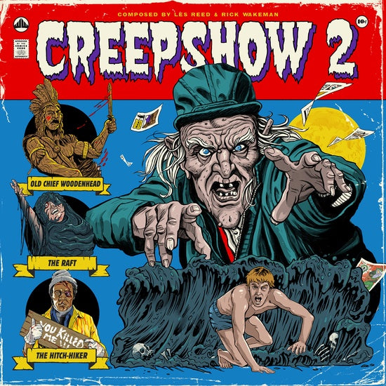 Les Reed And Rick Wakeman – Creepshow 2 (1987) New 2 LP Record 2017 Waxwork USA 180 gram Brown & Teal Swirl Vinyl - Soundtrack - Shuga Records