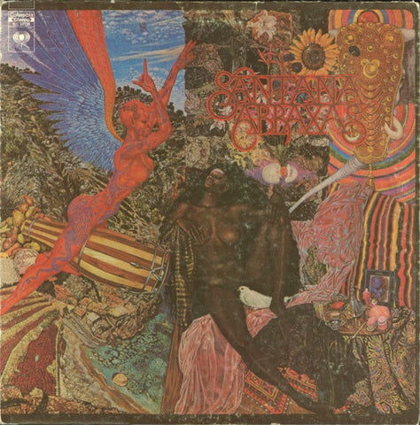 Santana ‎– Abraxas - VG- Lp Record 1970 USA Original Vinyl - Rock