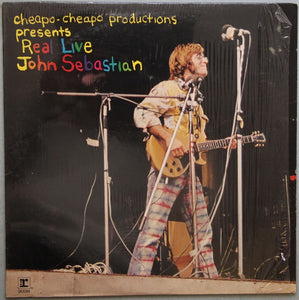 John Sebastian ‎– Cheapo-Cheapo Productions Presents Real Live - VG+ Lp Record 1971 Reprise New Zealand Import Vinyl - Folk Rock