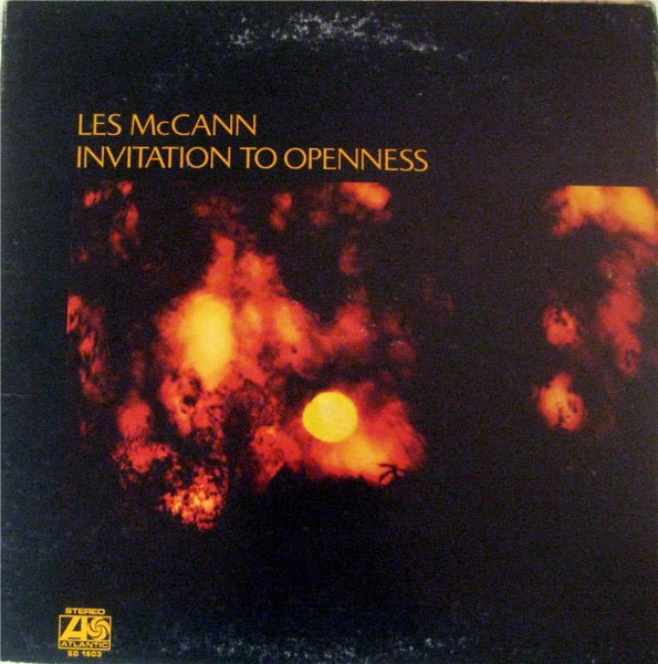 Les McCann - Invitation To Openness - VG+ LP Record 1972 Atlantic USA Original Vinyl - Jazz-Funk / Soul-Jazz - Shuga Records
