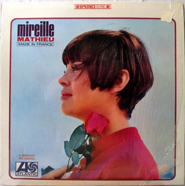 Mireille Mathieu ‎– Made In France - VG+ Lp Records 1968 Atlantic USA Vinyl - Pop / Chanson - Shuga Records