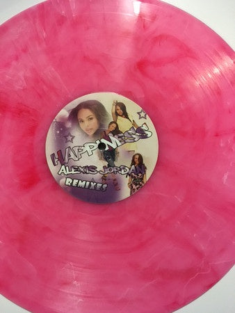 Alexis Jordan ‎– Happiness (Remixes Deadmau5) - New 12" EP Record 2011 Europe Import Pink Marbled Vinyl - Electronic / House / Electro - Shuga Records
