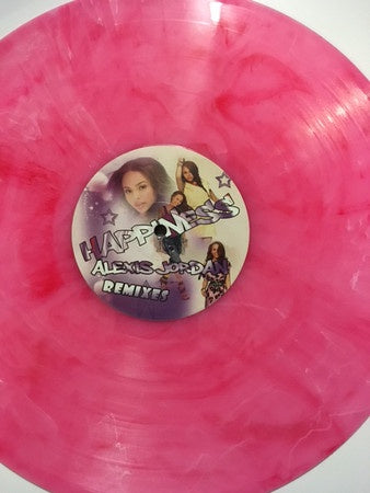 Alexis Jordan ‎– Happiness (Remixes Deadmau5) - New 12" EP Record 2011 Europe Import Pink Marbled Vinyl - Electronic / House / Electro