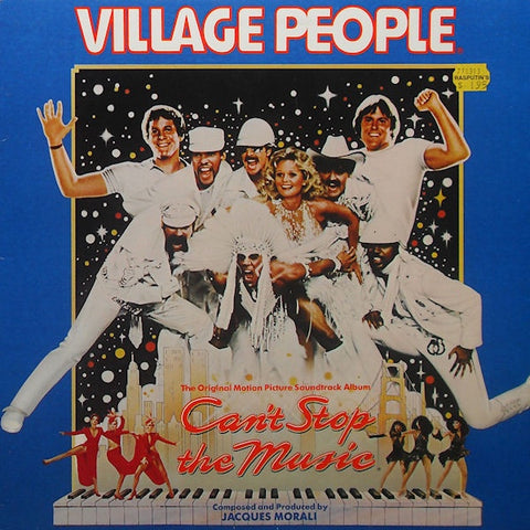 Village People ‎– Can't Stop The Music - The Original Motion Picture - VG+ LP Record 1980 Casablanca USA Vinyl - Disco / Soundtrack