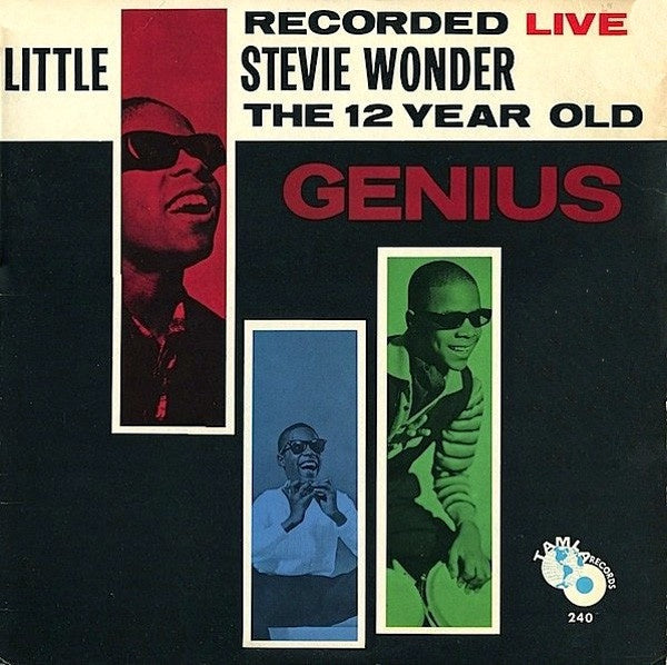 Little Stevie Wonder ‎– The 12 Year Old Genius - Recorded Live - VG+ Lp Record 1963 Tamla USA Mono Original Vinyl - Soul / Rhythm & Blues