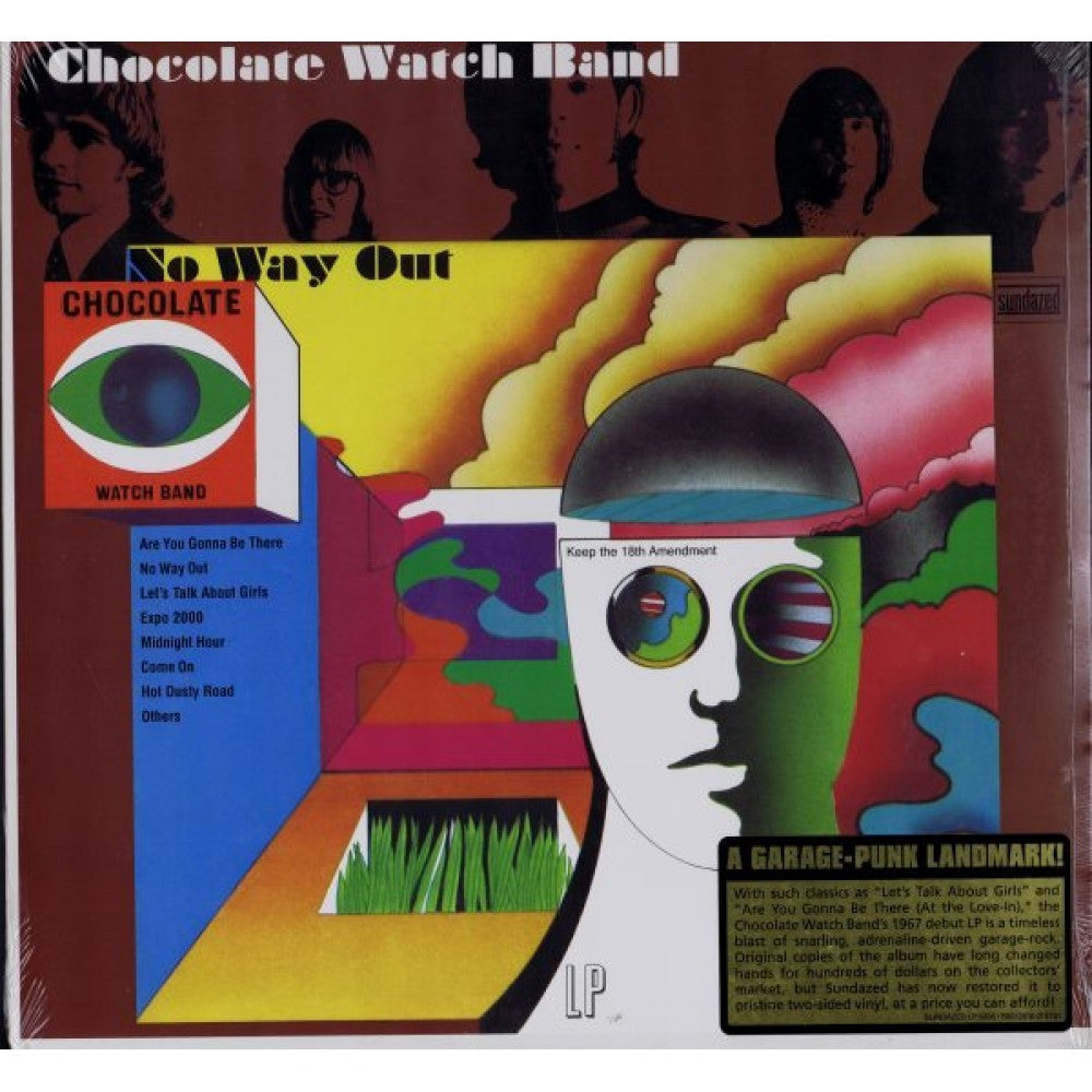 Chocolate Watch Band - No Way Out - New Vinyl Record 2014 Sundazed Music Reissue LP - Psych Rock / Garage Rock