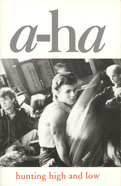 a-ha ‎– Hunting High And Low - VG+ Cassette Tape 1985 USA  - Rock / Pop