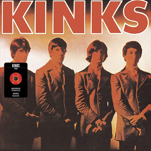 The Kinks ‎– Kinks (1964) - New LP Record 2021 Sanctuary/BMG Europe Import Red Transparent Mono Vinyl - Rock
